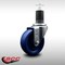 Service Caster 4'' SS Solid Poly Wheel Swivel 1-5/8'' Expanding Stem Caster SCC-SSEX20S414-SPUS-158 - alternate 4